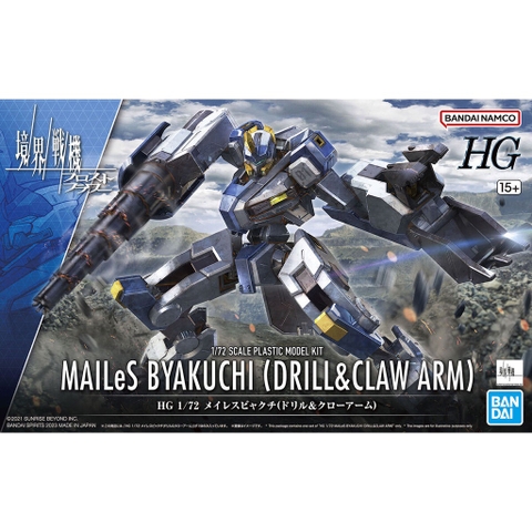 Mô hình lắp ráp HG 1/72 Mailes Byakuchi ( Drill & Claw Arm ) Bandai