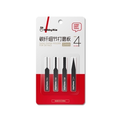 Bảng chà nhám sợi Carbon acrylic HobbyMio
