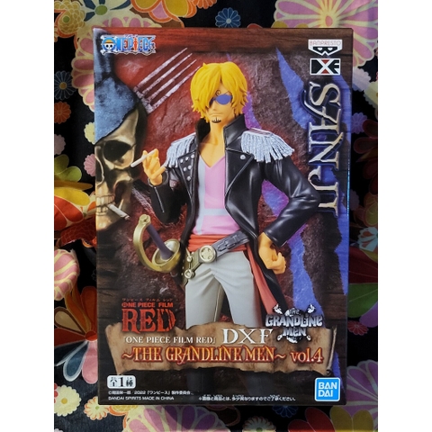 MÔ HÌNH ONE PIECE DXF THE GRANDLINE MEN VOL 4 - SANJI BANDAI