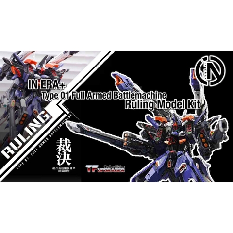 Mô hình lắp ráp cao cấp IN ERA+ RULING Type 01 Full Armed Battlemachine Metal Frame Model Kit khung xương kim loại