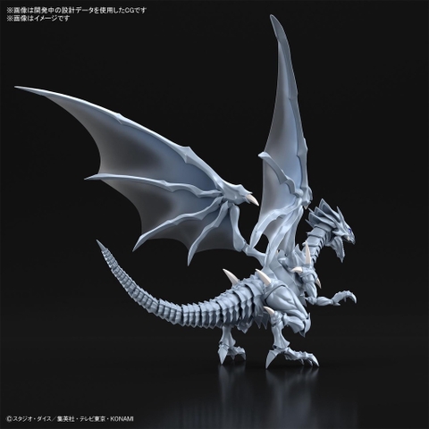 Mô hình lắp ráp Figure-rise Standard Amplified Blue-Eyes White Dragon Bandai 4573102650221