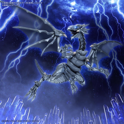 Mô hình lắp ráp Figure-rise Standard Amplified Blue-Eyes White Dragon Bandai 4573102650221