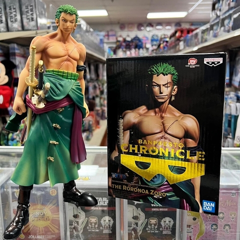 Banpresto One Piece Chronicle Master Stars Piece Roronoa Zoro Figure Statue  