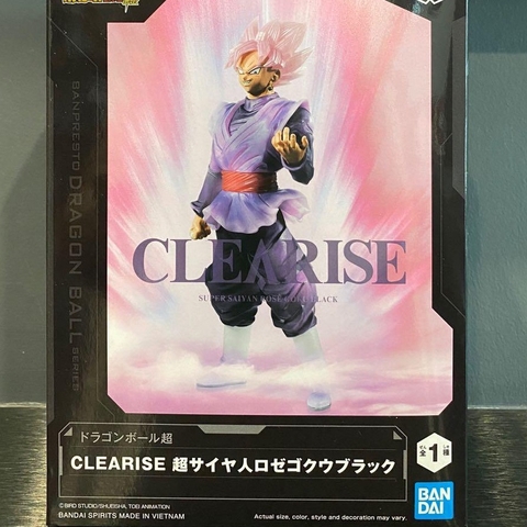 Mô hình Banpresto Dragon Ball Super Clearise Super Saiyan Rose Goku Black Bandai