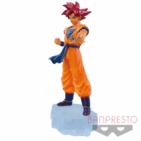 Mô hình Banpresto Dragon Ball Z Dokkan Batlle Collab Figure 2022 Vol.1 - Bandai - Super Saiyan God Goku