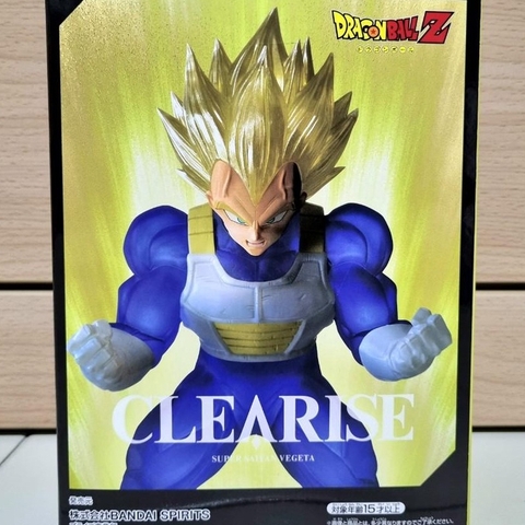 Mô hình Dragon Ball Super Saiyan Vegeta Clearise Figure / Figurine Bandai