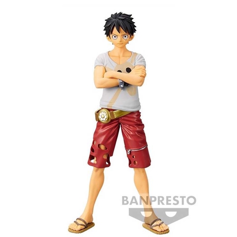 Mô hình ONE PIECE MONKEY LUFFY FILM RED DXF THE GRANDLINE MEN vol.6 Banpresto Bandai