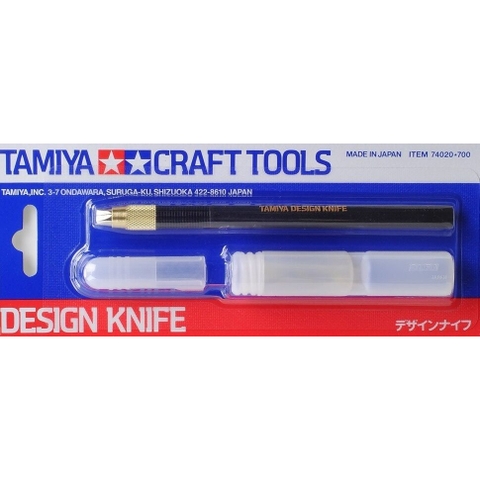 DỤNG CỤ DAO GỌT - TRỔ XỬ LÝ MÔ HÌNH DESIGN KNIFE 74020 TAMIYA 4950344062263