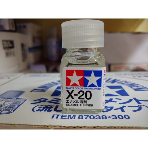 Dung dịch pha sơn gốc dầu thinner Enamel X20 Tamiya 10ml-40ml 80030