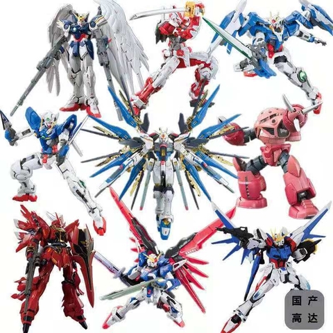 Mô Hình Gundam Giá Rẻ EG HG 1/144 1/100  Strike Freedom Wing Strike Barbatos Virtue Unicorn 00 Exia Kyrios Dynames