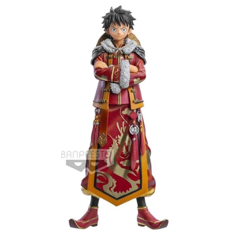 Mô hình One Piece - Dxf The Grandline Men Samurai Style Version - Luffy Ultra Limited Banpresto Bandai