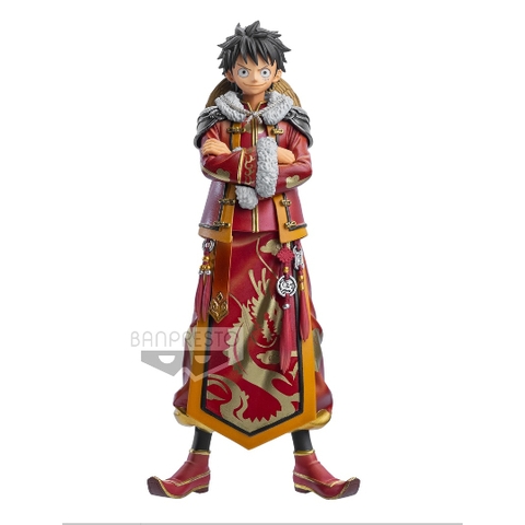 Mô hình One Piece - Dxf The Grandline Men Samurai Style Version - Luffy Ultra Limited Banpresto Bandai