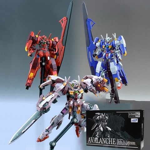 Mô hình lắp ráp phụ kiện Gundam EW RG - HG 1/144 Avalanche Exia & Atraea Energy Angel Modified Lady Justice F