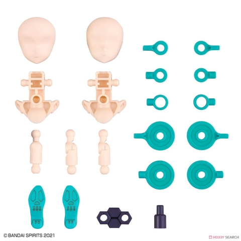 Phụ kiện lắp ráp 30MS OPTION PARTS SET 7 (EVIL COSTUME) [COLOR A] 4573102650993 Bandai