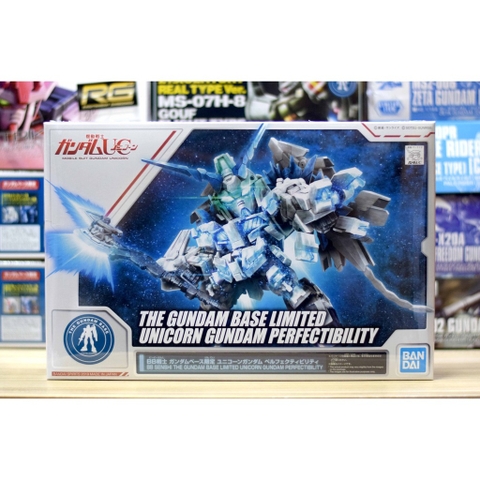 Mô Hình Lắp Ráp SD Gundam Unicorn Perfectibility The Gundam Base Limited Bandai