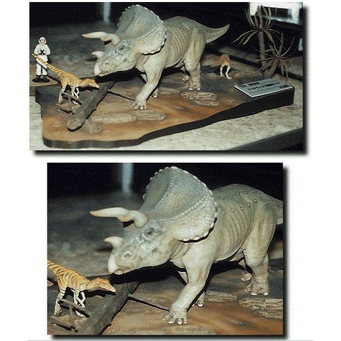 Mô hình lắp ráp khủng long 1/35 SCALE TRICERATOPS DIORAMA SET 60104 TAMIYA