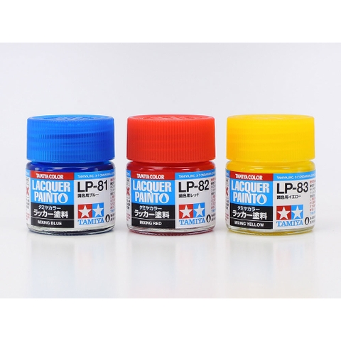 Sơn mô hình Lacquer (LP61-LP83) Tamiya Gốc Xăng 10ml  - GDC