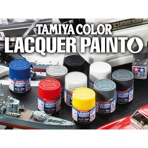 Sơn mô hình Lacquer (LP61-LP83) Tamiya Gốc Xăng 10ml  - GDC