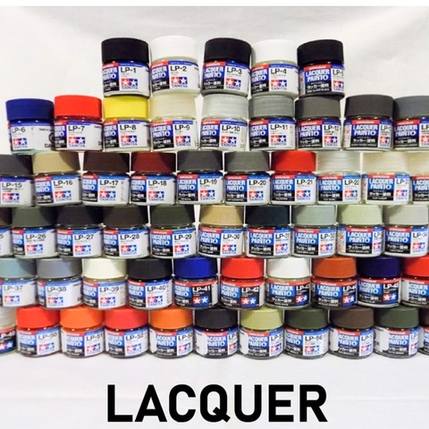Sơn mô hình Lacquer (LP61-LP83) Tamiya Gốc Xăng 10ml  - GDC