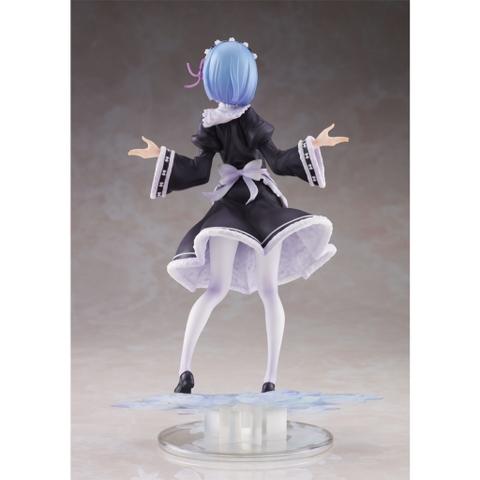 Mô Hình Figure Re Zero Starting Life in Another World Rem Winter Maid Ver AMP Taito