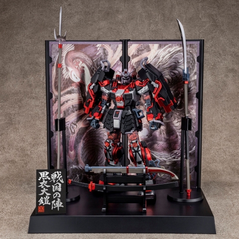 Mô hình lắp ráp MG 1/100 SHIN MUSHA GUNDAM SENGOKU NO JIN BLACK ROBE LARGE ARMOR Bandai 4573102632791
