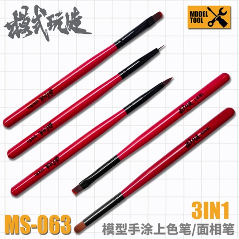 Bộ 3 cọ vẽ cho mô hình MS063