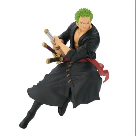 Mô Hình Figure One Piece Battle Record Collection Rorona Zoro Bandai Banpresto