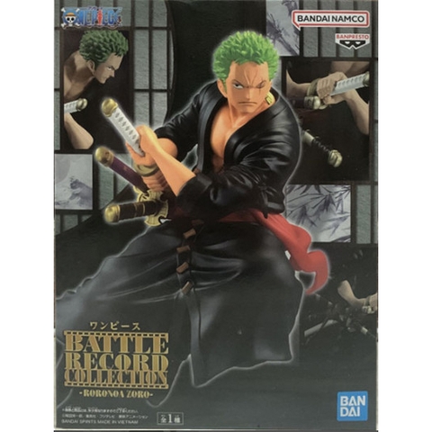 Mô Hình Figure One Piece Battle Record Collection Rorona Zoro Bandai Banpresto