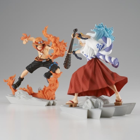 Mô Hình Figure One Piece Senkozekkei Portgas D Ace Banpresto Bandai