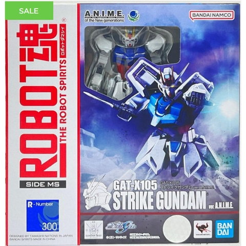 Mô Hình ROBOT SPIRITS GAT-X105 STRIKE GUNDAM VER. A.N.I.M.E Bandai