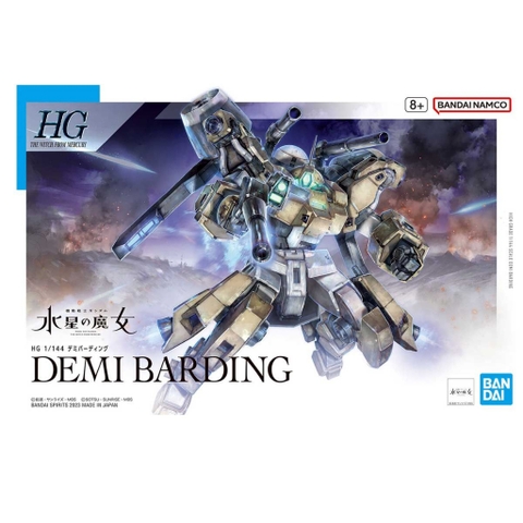 Mô Hình Lắp Ráp 1/144 HG Demi Barding (Mobile Suit Gundam The Witch from Mercury) Bandai 4573102653130