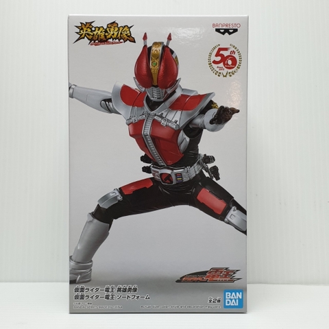 Mô Hình Kamen Rider Den-O Heros Brave Statue Figure Sword Form (Ver.A) Bandai Banpresto