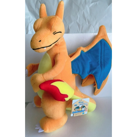 Mô hình gấu bông Pokemon Charizard Plush Doll Wink Pocket Monster Bandai Banpresto