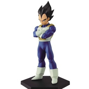 Mô Hình lắp sẵn Figure Vegeta Burning Fighters Dragon Ball Z Banpresto Bandai