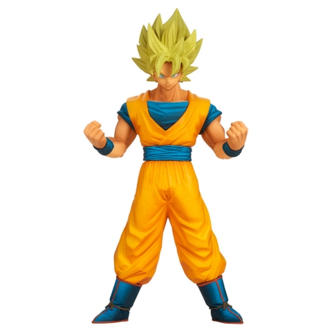 Mô Hình lắp sẵn Figure Dragon Ball Z Super Saiyan Son Goku Burning Fighters Vol.2 Figure Bandai Banpresto