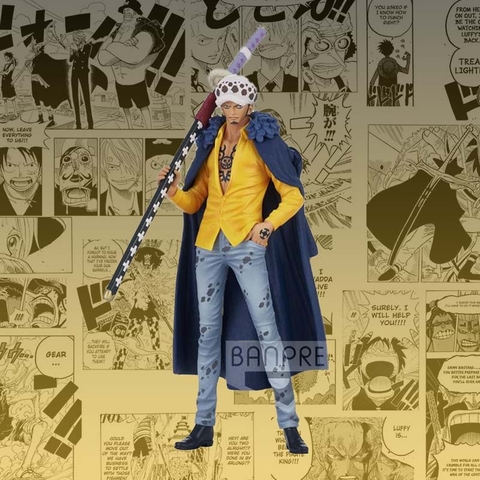 Mô Hình lắp sẵn Figure One Piece DXF The Grandline Men Wanokuni Vol.14 Trafalgar Law Bandai Banpresto
