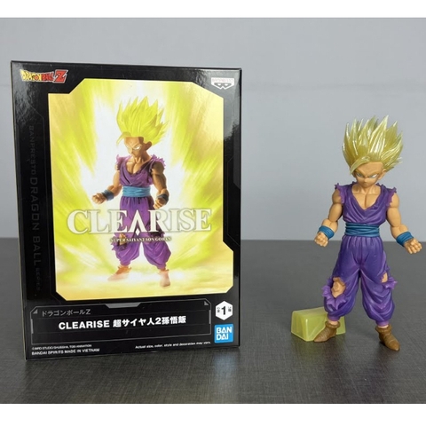 Mô hình lắp sẵn Figure Dragon Ball Z Clearise Super Saiyan 2 Gohan Bandai Banpresto