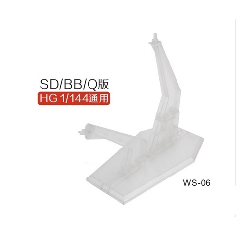 Đế trưng bày Gundam SD HG WS06 màu trong suốt, đen, trắng - GDC