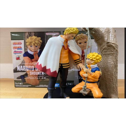 Mô Hình lắp sẵn Figure Naruto 20th Anniversary Uzumaki Hokage Shippuden Bandai Banpresto