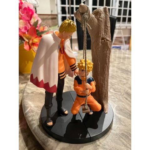 Mô Hình lắp sẵn Figure Naruto 20th Anniversary Naruto Uzumaki Kid Shounen Banpresto Bandai