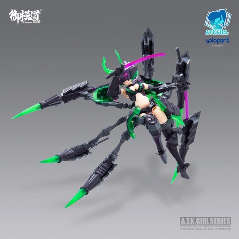 Mô Hình Lắp Ráp A.T.K. Girl Arachne 2.0 1/12 Scale Model Kit