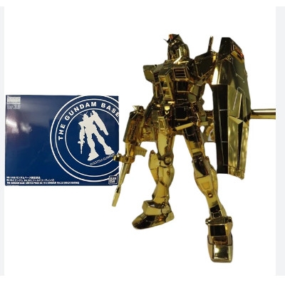 Mô Hình Lắp Ráp MG 1/100 Gundam Base RX-78-2 Gundam Ver.3.0 (GOLD Coating) P Bandai