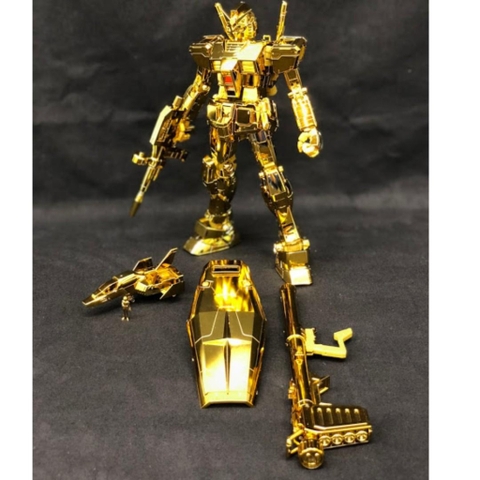 Mô Hình Lắp Ráp MG 1/100 Gundam Base RX-78-2 Gundam Ver.3.0 (GOLD Coating) P Bandai