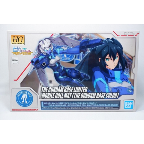 Mô hình lắp ráp HG 1/144 Mobile Doll May The Gundam Base Color Plastic Model Kit Japan Bandai