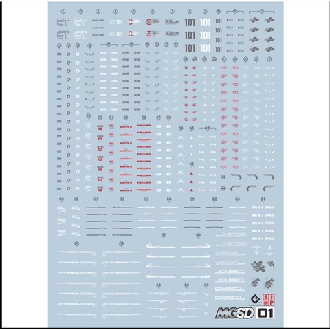 Decal nước cho mô hình 【EVO】MGSD Freedom ZGMF-X10A