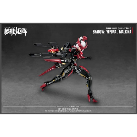 Mô Hình Lắp Ráp CF05 Cyber Forest Fantasy Girls Shadow Yefuna Malkina 1/12 Scale Model Kit 60054
