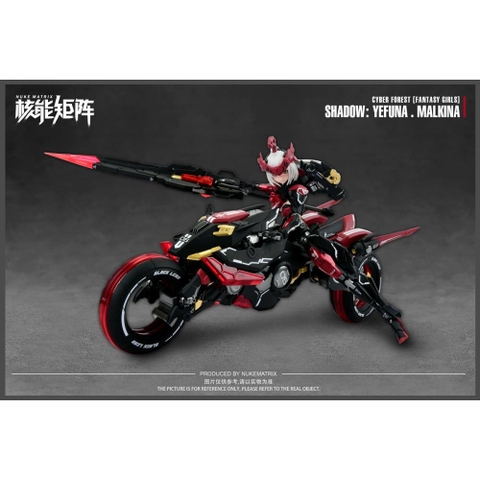 Mô Hình Lắp Ráp CF05 Cyber Forest Fantasy Girls Shadow Yefuna Malkina 1/12 Scale Model Kit 60054