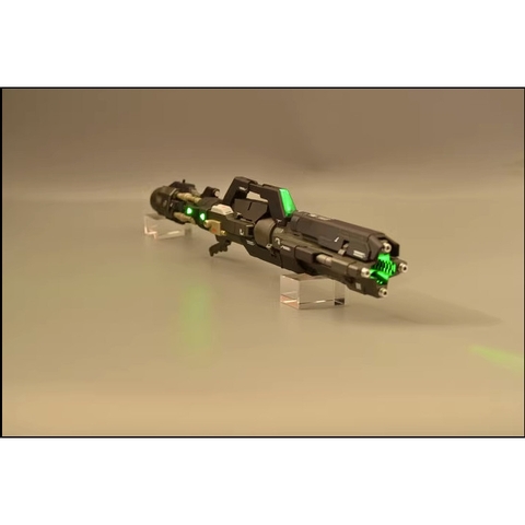 Gói Vũ Khí 1/100 4 Bộ Chứa Súng Bắn Tỉa Phóng Tên Lửa Súng Trường có pin cho mô hình