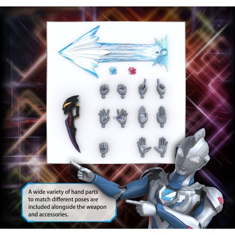 Mô Hình Lắp Ráp Figure-rise Standard Ultraman Z Original Bandai 4573102654397