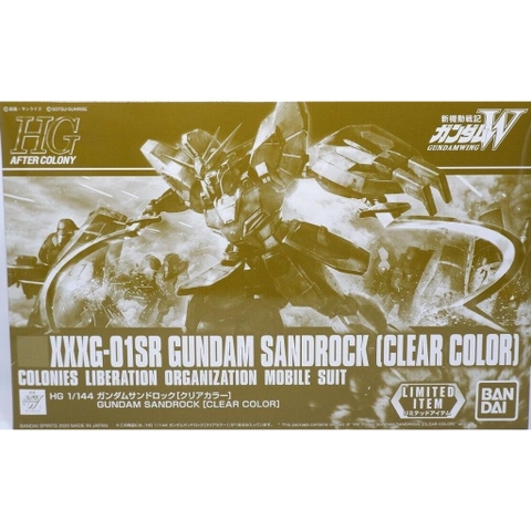 Mô Hình Lắp Ráp P-Bandai HGAC XXG-01SR Gundam Sandrock Clear Color